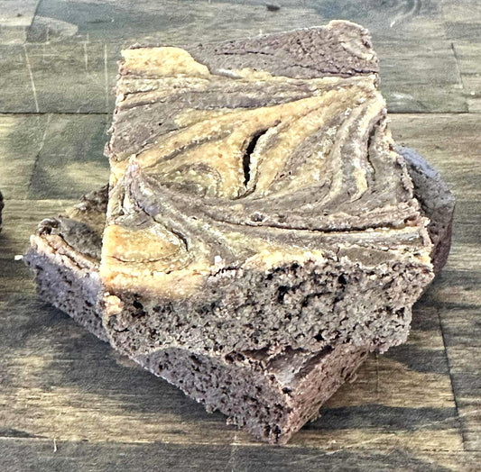 Carb Smart Fudgy Brownies - Peanut Butter Brownies - Gluten Free, Sugar Free, Low Carb & Keto Approved