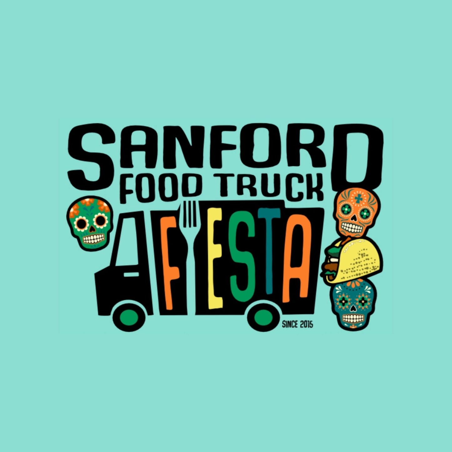 August 10th - 1 pm to 6 pm - Food Truck Fiesta, Downtown Sanford Florida - Outdoor