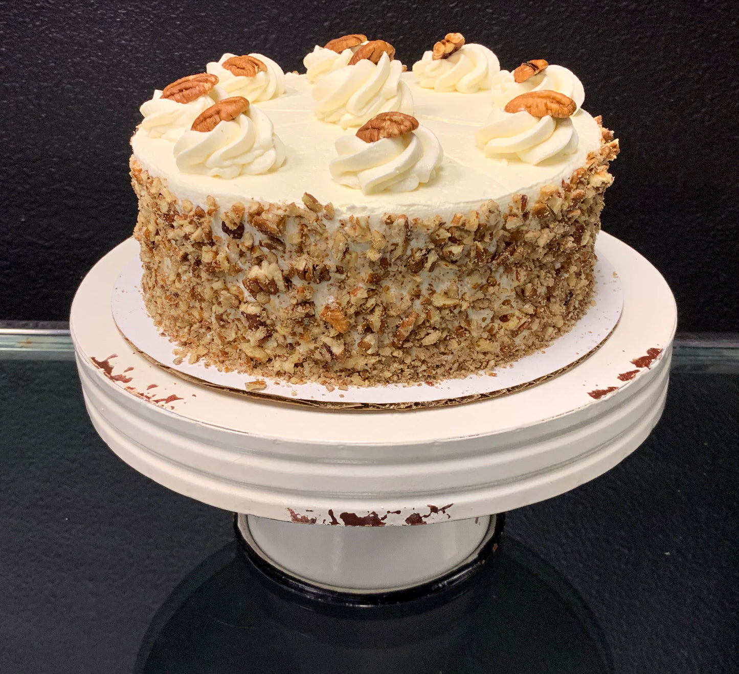 PICK UP ONLY - Keto 8" Cake - Decorated Vanilla Cake - Gluten Free, Sugar Free, Low Carb & Keto Approved
