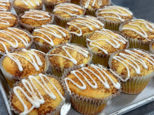 Keto Cinnamon Roll Muffin - Keto Sweet Cinnamon Roll Muffin - Gluten Free, Sugar Free, Low Carb & Keto Approved
