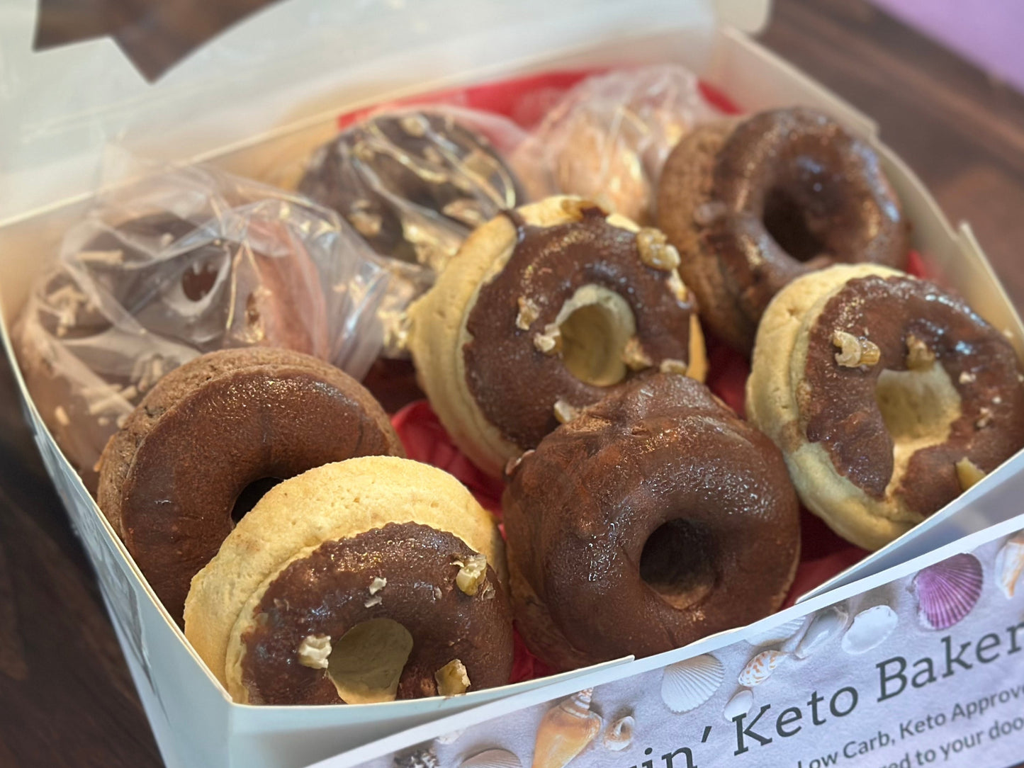 Carb Smart Donuts 🍩Double Chocolate Doughnuts - Gluten Free, Sugar Free, Low Carb & Keto Approved