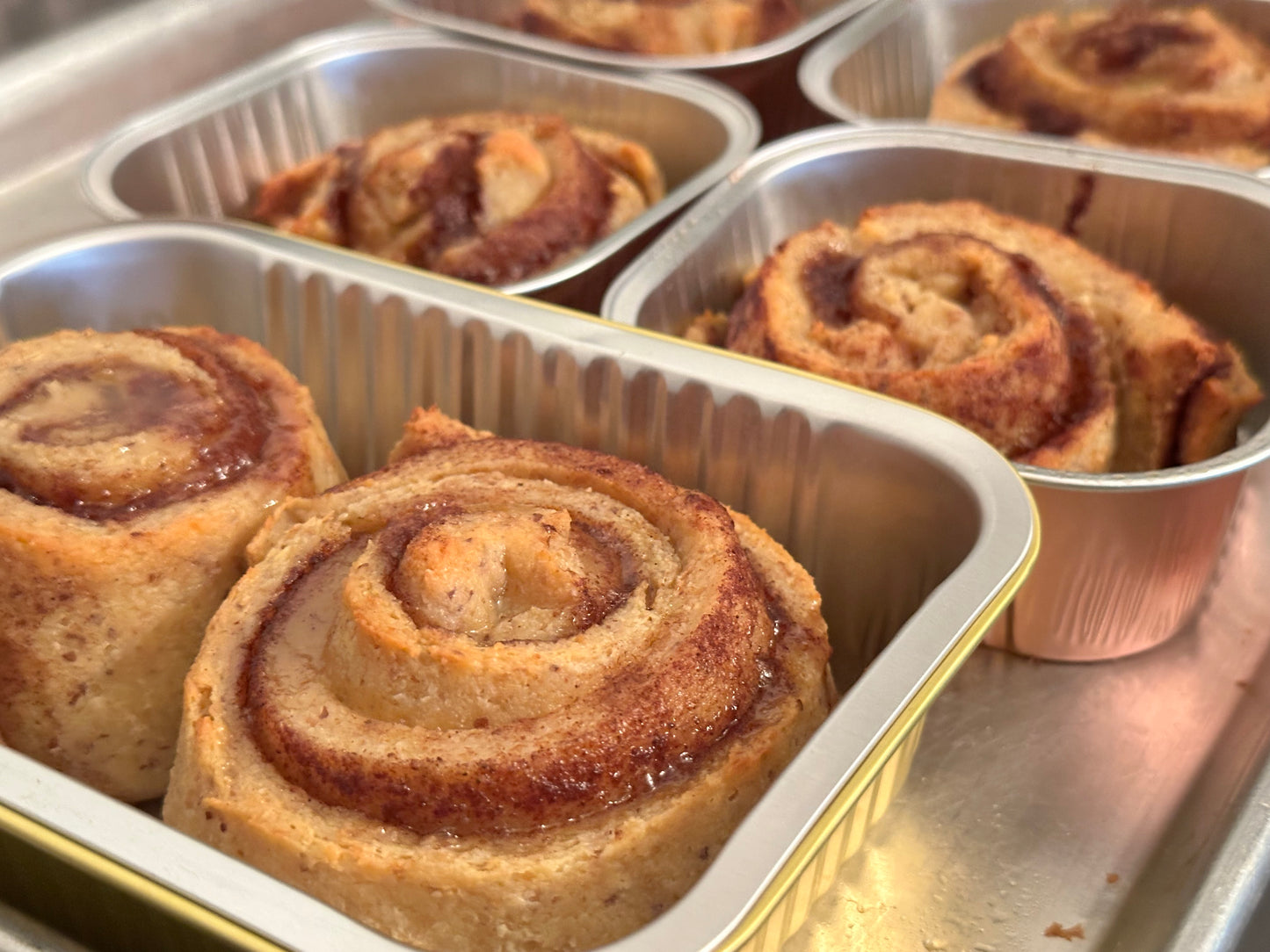 Keto Smore's Cinnamon Rolls - Giant Keto Marshmallow & Chocolate Cinnamon Roll - Gluten Free, Sugar Free, Low Carb & Keto Approved