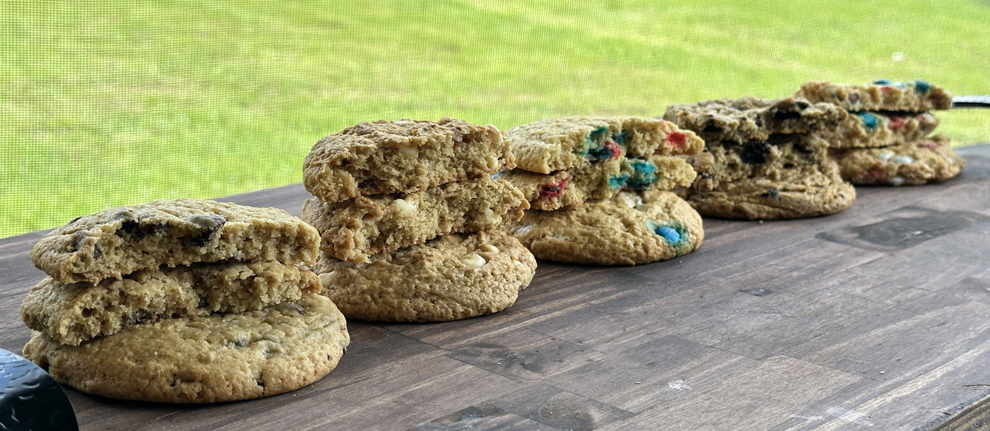 Sourdough Cookies - White Chocolate Strawberry