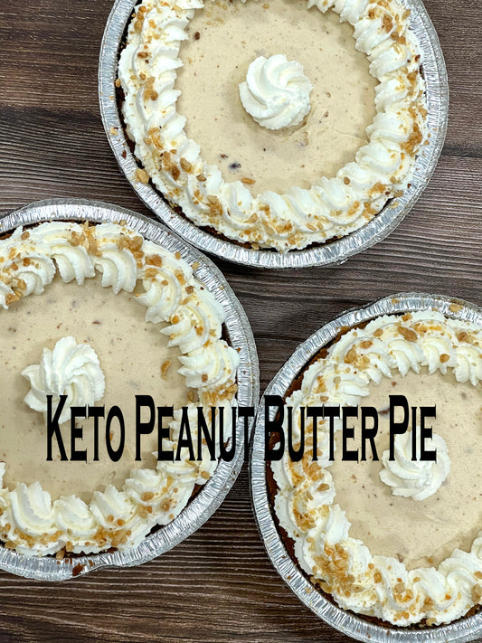 PICK UP ONLY - Carb Smart Chocolate Cream Pie, Mini Pie or 9" Pie **Seasonal** - Gluten Free, Sugar Free, Low Carb & Keto Approved