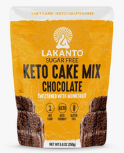 Load image into Gallery viewer, Lakanto - Keto Cake Mix, Chocolate Cake - Gluten Free, Sugar Free, Low Carb (8 oz) - Gluten Free, Sugar Free &amp; Low Carb

