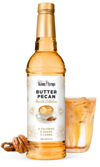 Skinny Mixes - Butter Pecan - 0 Calories, 0 Sugar, 0 Carbs & Keto Approved