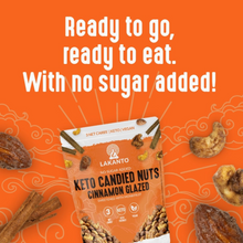 Load image into Gallery viewer, Lakanto - Keto Candied Nuts (Cinnamon Glazed) - Vegan, Gluten Free, Sugar Free, Low Carb (8 oz)
