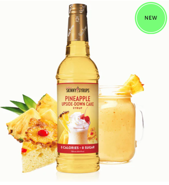 Skinny Mixes - Pineapple Upside Down Cake - 0 Calories, 0 Sugar, 0 Carbs & Keto Approved