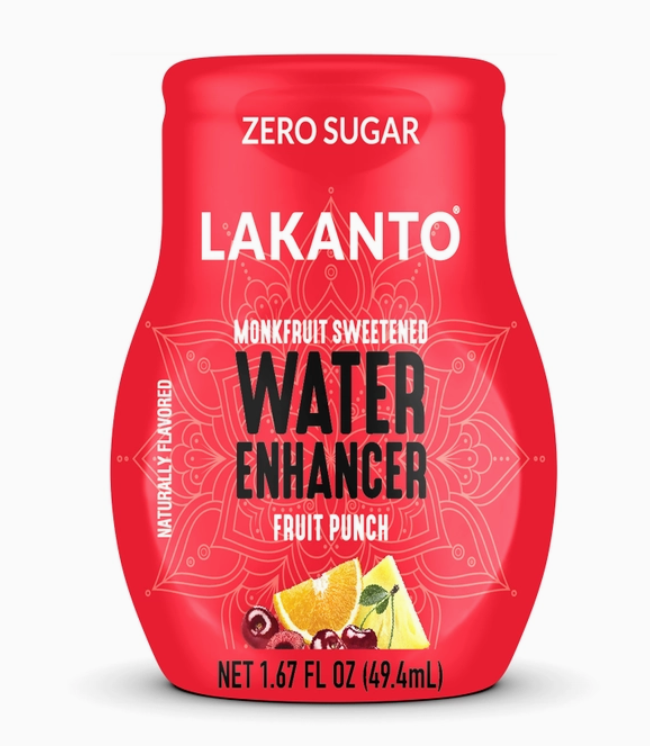Lakanto - Water Enhancer - Fruit Punch, 1.67 oz - Gluten Free, Sugar Free & Low Carb