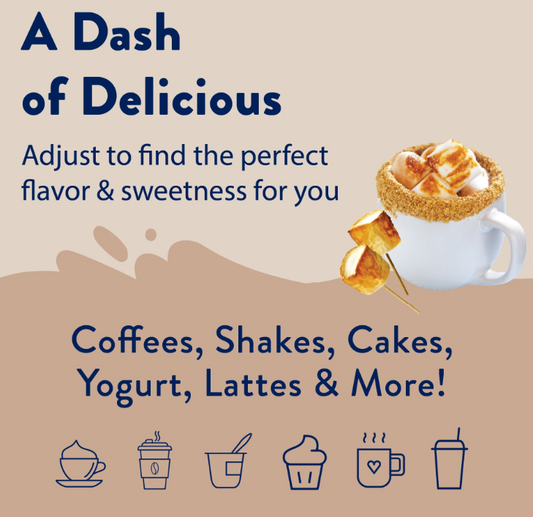 Skinny Mixes - Toasted Marshmallow - 0 Calories, 0 Sugar, 0 Carbs & Keto Approved