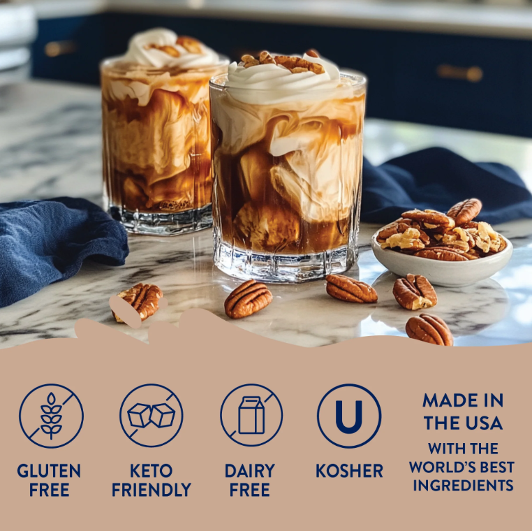 Skinny Mixes - Maple Bourbon Pecan - 0 Calories, 0 Sugar, 0 Carbs & Keto Approved