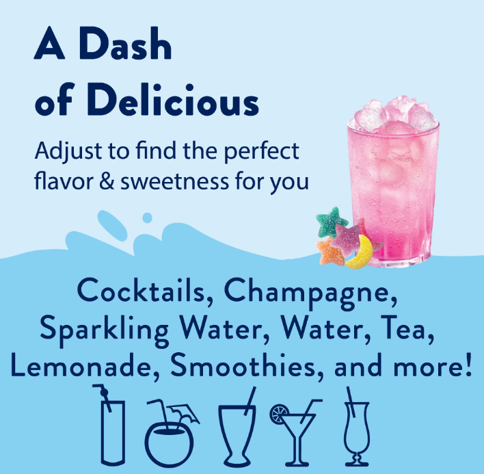 Skinny Mixes - Fairy Dust Sugar Free Syrup - 0 Calories, 0 Sugar, 0 Carbs & Keto Approved