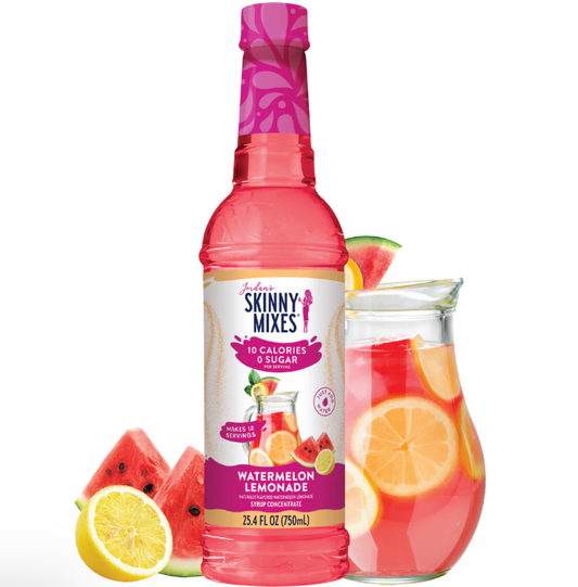 Skinny Mixes - Watermelon Lemonade Concentrate - 0 Calories, 0 Sugar, 0 Carbs & Keto Approved