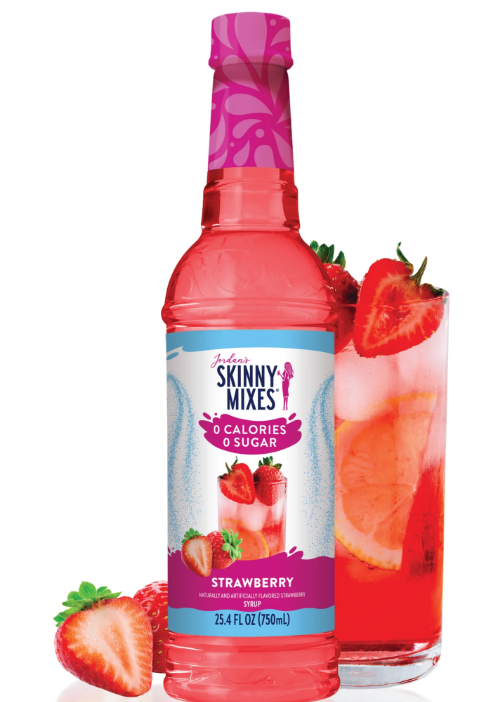 Skinny Mixes - Strawberry - 0 Calories, 0 Sugar, 0 Carbs & Keto Approved