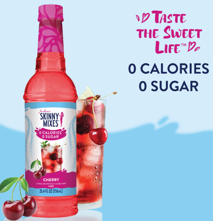 Skinny Mixes - Cherry - 0 Calories, 0 Sugar, 0 Carbs & Keto Approved
