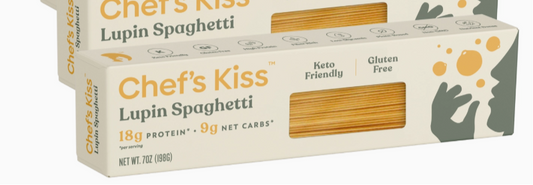 Chef's Kiss - Lupin Pasta - Spaghetti - Gluten Free, Low Carb, Keto Approved, High Protein