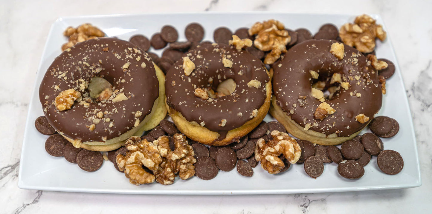 Carb Smart Donuts 🍩 Banana Nut Doughnuts - Gluten Free, Sugar Free, Low Carb & Keto Approved