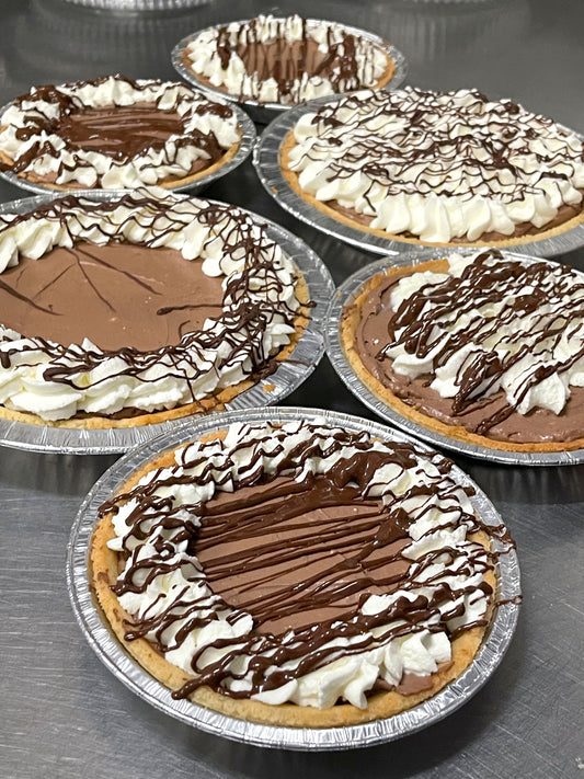 PICK UP ONLY - Carb Smart Peanut Butter Cream Pie, Mini Pie or 9" Pie **Seasonal** - Gluten Free, Sugar Free, Low Carb & Keto Approved
