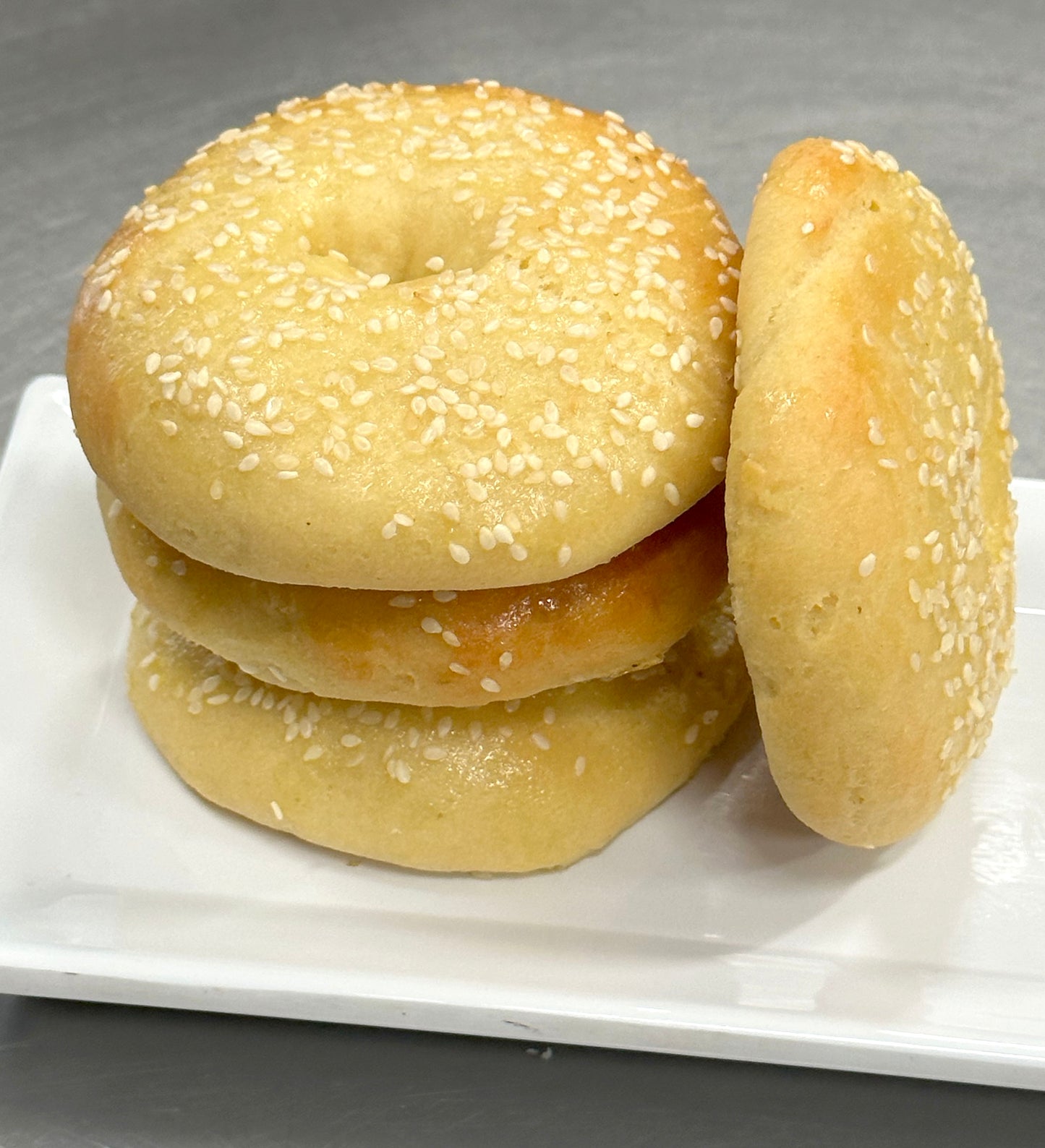 Keto Bagels- Sesame Seed - Gluten Free, Sugar Free, Low Carb, Keto Approved & Diabetic Friendly