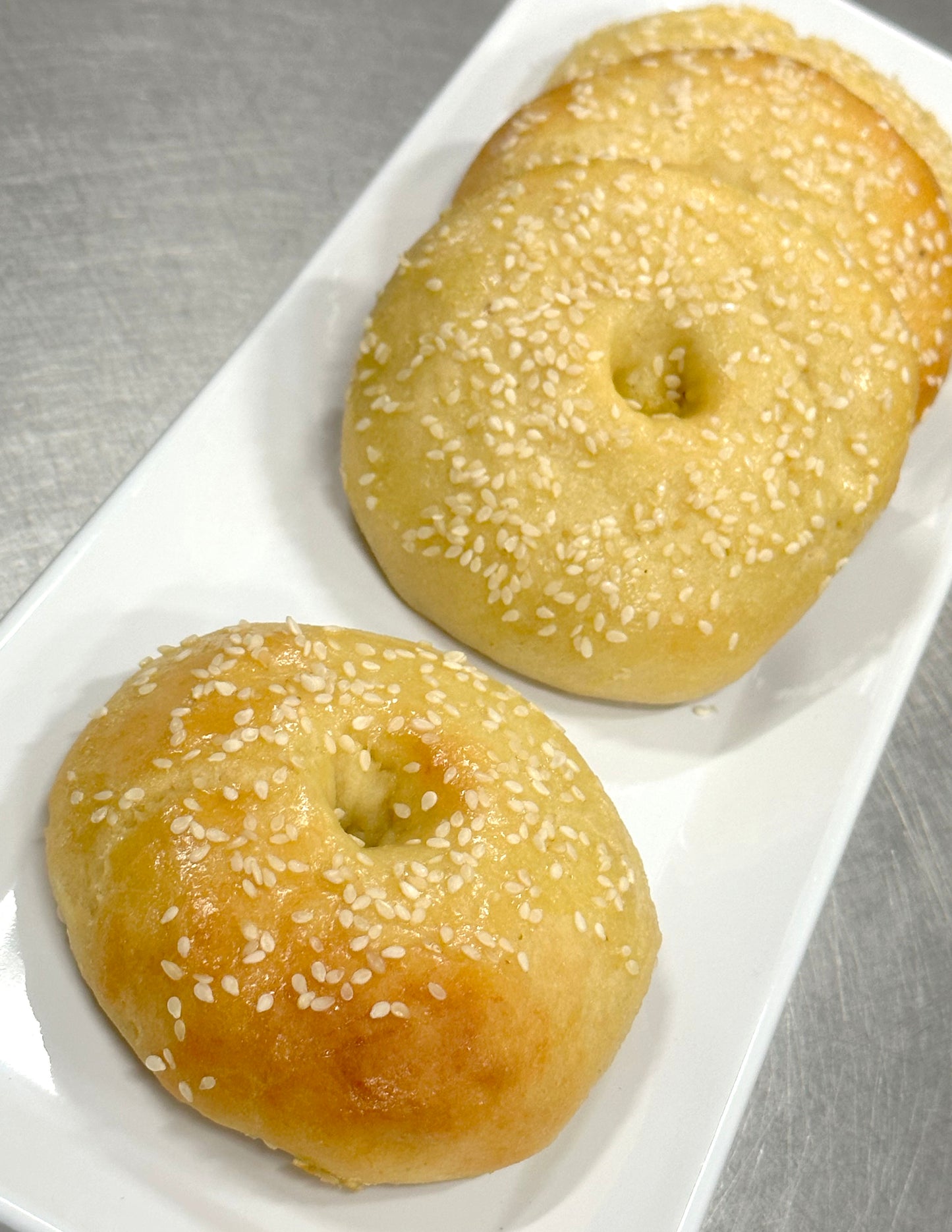 Keto Bagels- Sesame Seed - Gluten Free, Sugar Free, Low Carb, Keto Approved & Diabetic Friendly