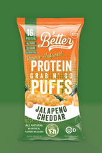 Load image into Gallery viewer, Better than good foods jalapeno cheddar puffs
