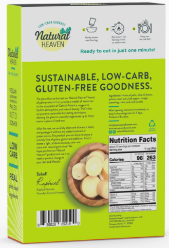 Natural Heaven - Ready Meal, Southwest Keto Bowl - Keto, Gluten Free, Vegan, Low Carb, Paleo, Plant Based, Sugar Free