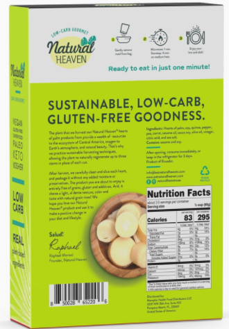 Natural Heaven - Ready Meal, Asian Keto Bowl - Keto, Gluten Free, Vegan, Low Carb, Paleo, Plant Based, Sugar Free