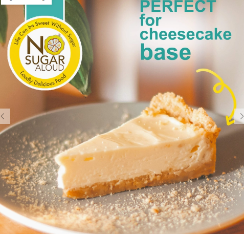 No Sugar Aloud - Pie Crust Mix (Keto, Sugar Free, Low Carb, Vegan, Paleo, Dairy Free & Gluten Free)