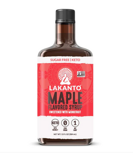 Lakanto - Sugar Free Maple Syrup, Keto Syrup Topping - VEGAN, Gluten Free, Sugar Free & Low Carb
