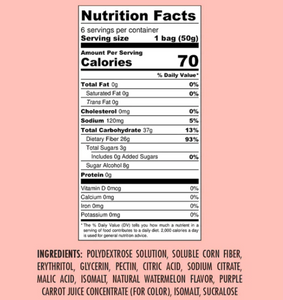 Shameless Snacks -Wassup Watermelon (1.8 oz) - Gummy Candy - VEGAN, Gluten Free, Sugar Free, Low Carb & Keto Approved