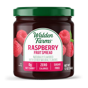 Walden Farms - Raspberry Fruit Spread - Gluten Free, Sugar Free, ZERO Carb, VEGAN & Keto Approved