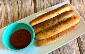 Keto Bread Sticks - Garlic & Italian Breadsticks - Gluten Free, Sugar Free, Low Carb & Keto Approved