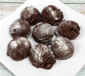 Keto Chocolate Brownie Cookies - EGG FREE, BUTTER FREE, Gluten Free, Sugar Free, Low Carb & Keto Approved