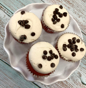 IN STORE ONLY - Keto / Dairy Free Cupcakes - Decorated Cupcake with DF Cream Cheese Frosting