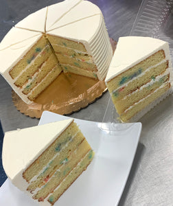 IN STORE ONLY - Keto / DAIRY FREE - Vanilla Cake - By the Slice - Gluten Free, DAIRY FREE, Sugar Free, Low Carb, Keto & Diabetic Friendly