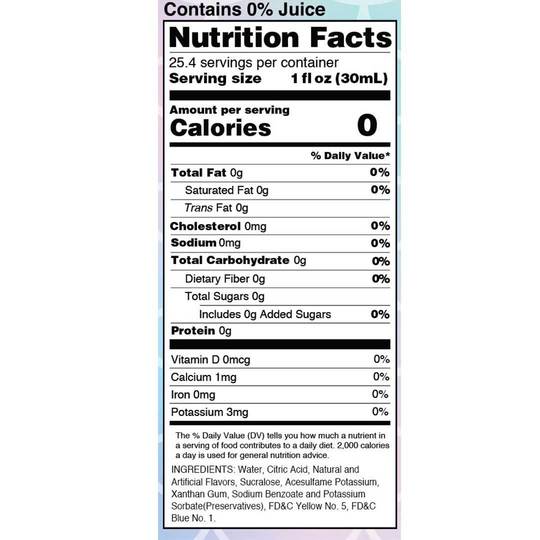 Skinny Mixes - Mermaid - 0 Calories, 0 Sugar, 0 Carbs & Keto Approved