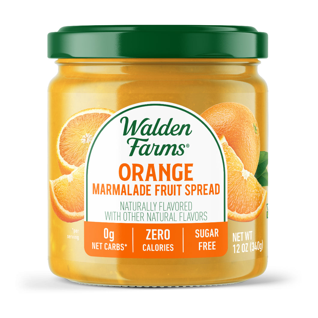 Walden Farms - Orange Marmalade Fruit Spread - Gluten Free, Sugar Free, ZERO Carb, VEGAN & Keto Approved