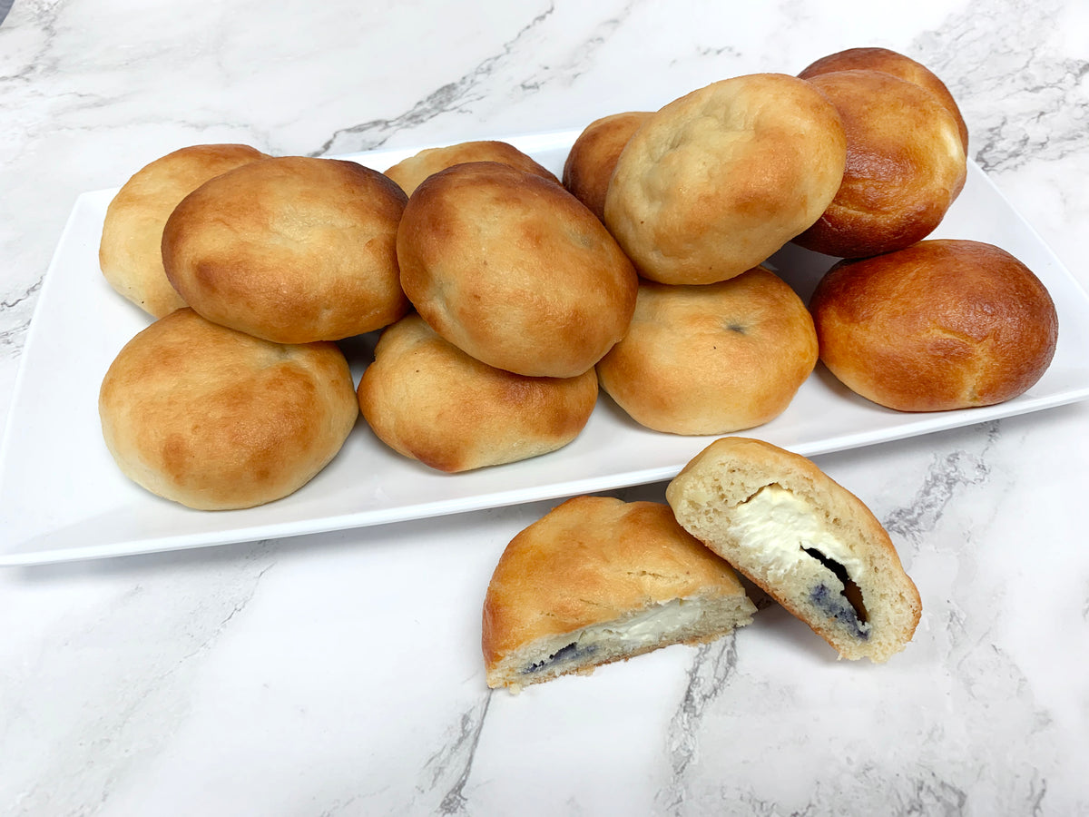 Keto Blueberry Bagel Bombs Copy Cat Dunkin Donuts Keto Bagel Bites Wholesome Keto Treats