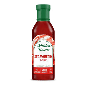 Walden Farms - Strawberry Syrup - Gluten Free, Sugar Free, ZERO Carb, VEGAN & Keto Approved
