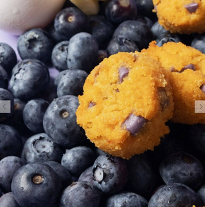 HighKey - Soft Baked Mini Treats: Blueberry (2oz) - Gluten Free, Sugar Free, Low Carb & Keto Approved