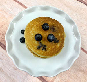 Keto Pancakes - Blueberry Pancakes - Gluten Free, Sugar Free, Low Carb & Keto Approved