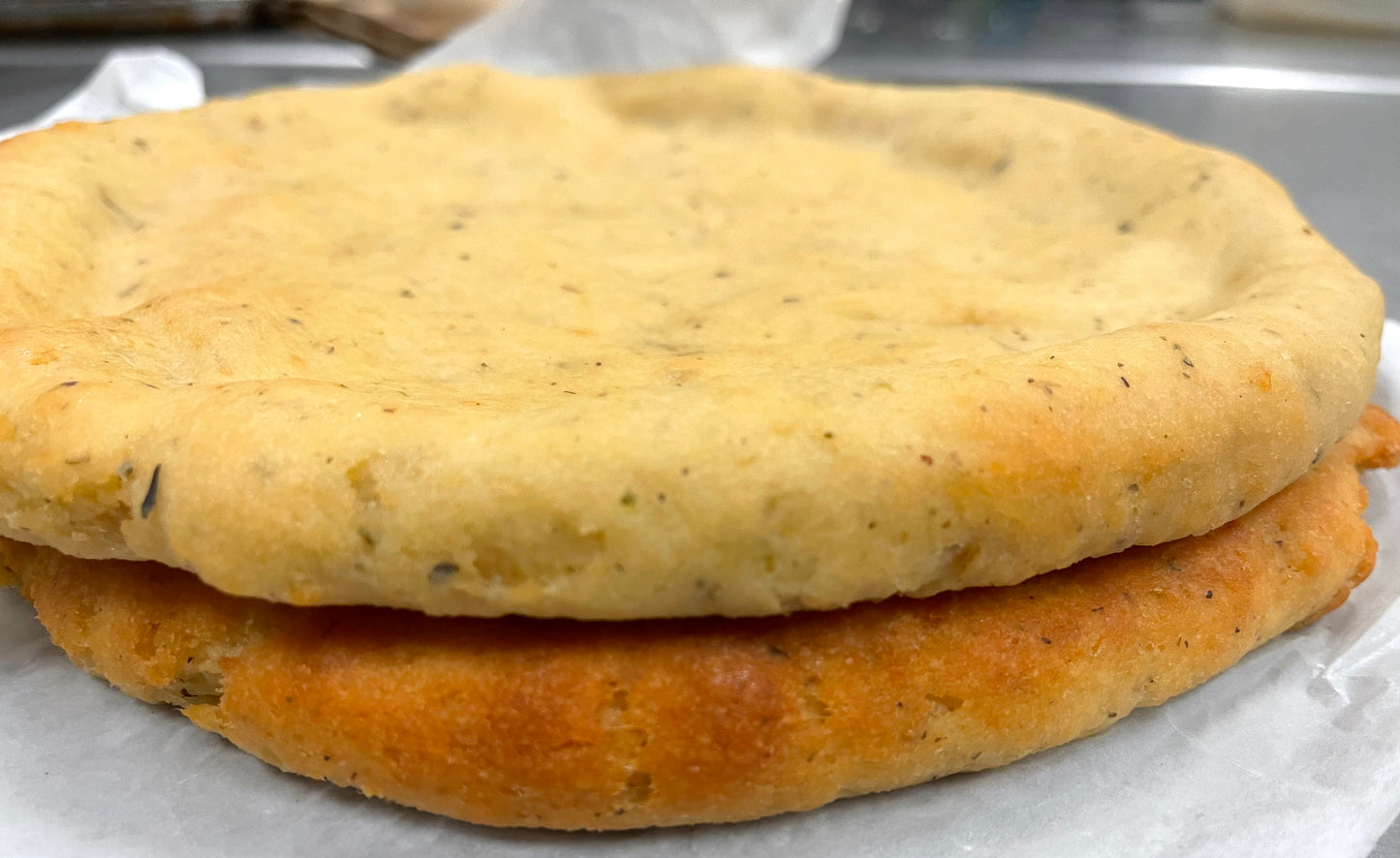 Keto Fat Head Italian Seasoned Pizza Crust - 10" Gluten Free Pizza Crust - Gluten Free, Sugar Free, Low Carb & Keto Approved