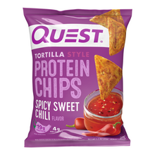 Load image into Gallery viewer, Quest Nutrition -Tortilla Style Protein Chips - Spicy Sweet Chili - Gluten Free, High Protein, Low Carb, Keto Friendly
