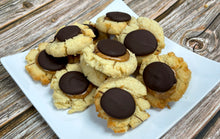 Load image into Gallery viewer, Keto Tag-A-Long Cookie Bites - Shortbread, Peanut Butter &amp; Chocolate Cookies - Gluten Free, Sugar Free, Low Carb &amp; Keto Approved
