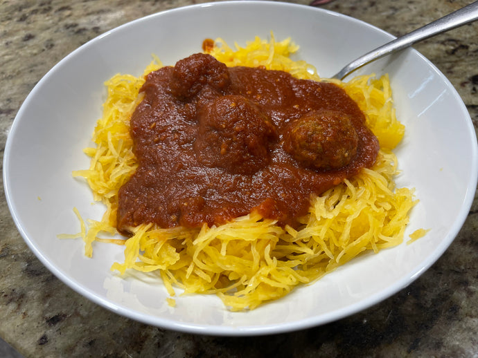 Spaghetti Squash "Noodle" Recipe - LC, GF, SF, KETO