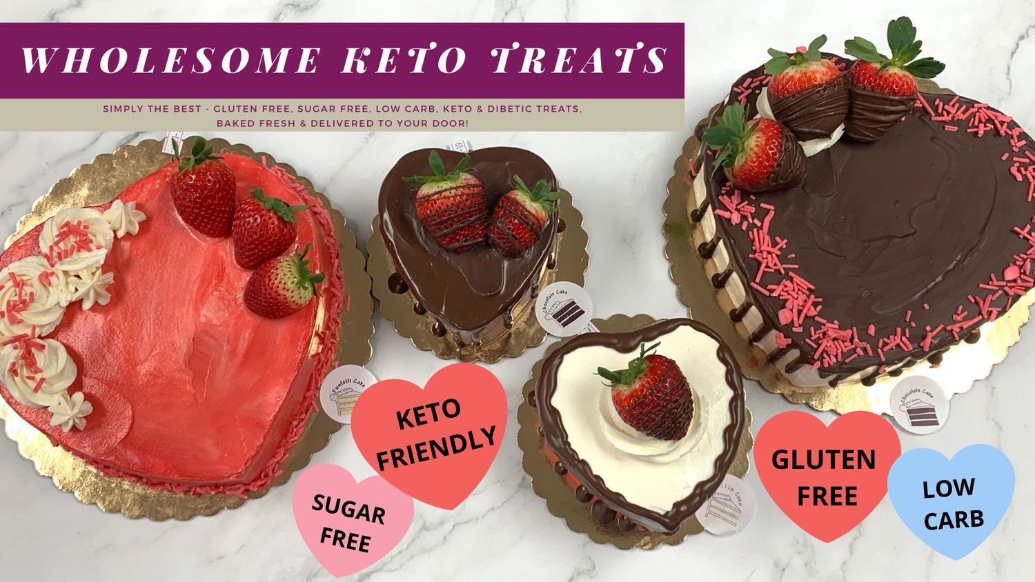 Keto Cakes (Meet Up or Local Delivery)