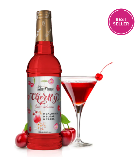 Skinny Mixes - Cherry - 0 Calories, 0 Sugar, 0 Carbs & Keto Approved