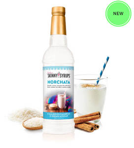 Skinny Mixes - Horchata Syrup - 0 Calories, 0 Sugar, 0 Carbs & Keto Approved