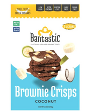 Load image into Gallery viewer, Natural Heaven - Bantastic - Coconut-Flavored Brownie Crisps: Sugar-Free Snack - 1 count, 3oz (90g) - Keto &amp; Dairy FREE
