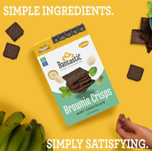 Load image into Gallery viewer, Natural Heaven - Bantastic, Brownie Crisps - Mint Chocolate - Keto, Gluten Free, Dairy Free, Low Carb, Paleo, Plant Based, Sugar Free
